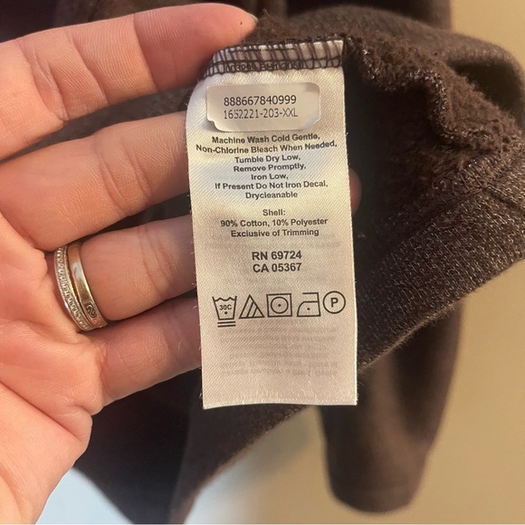 Columbia Men's Charcoal Zip-Up Sweater - Picture 6 of 8